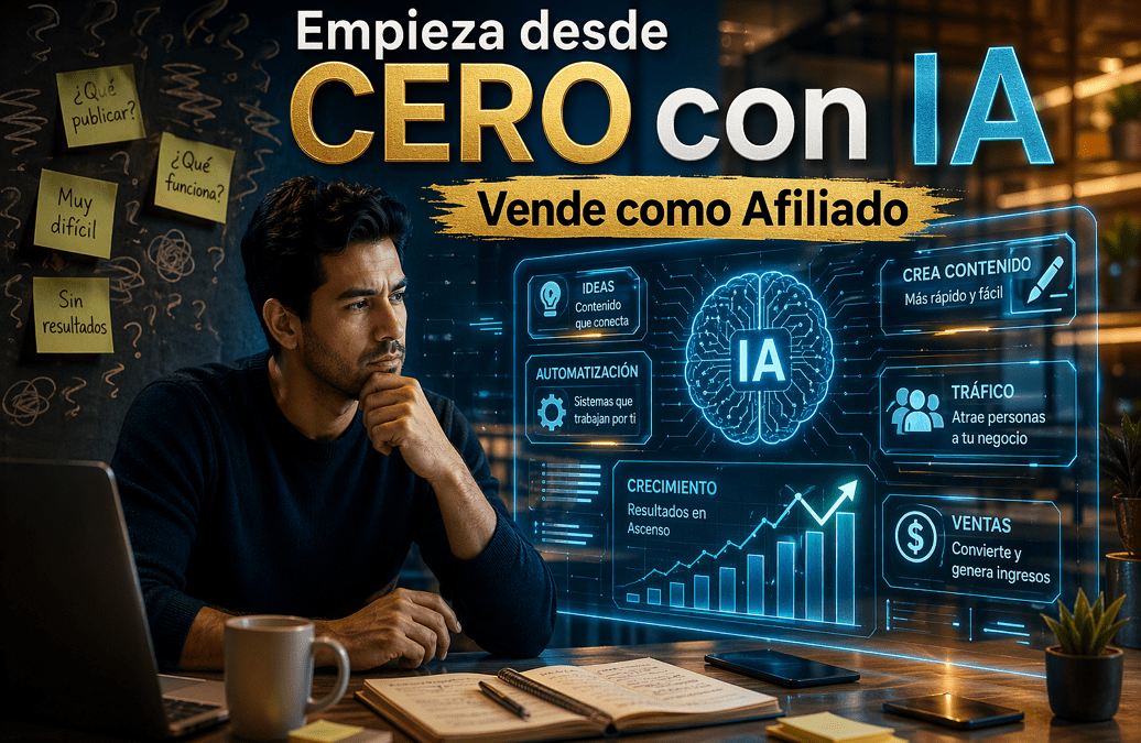 usar la inteligencia artificial para vender como afiliado