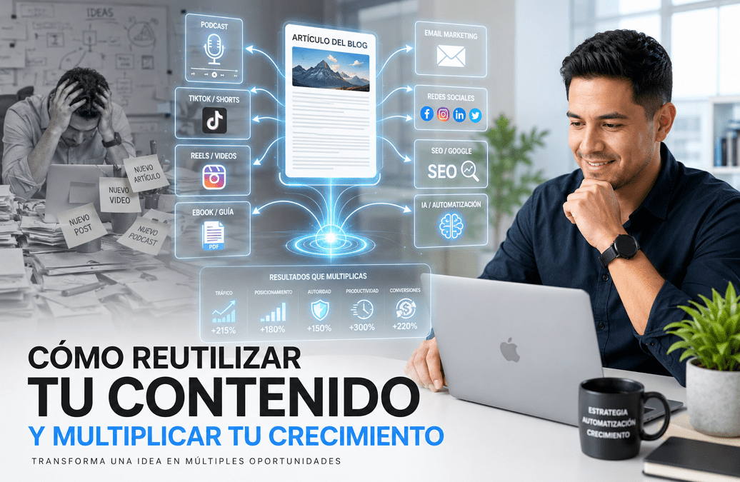 cómo reutilizar el contenido existente