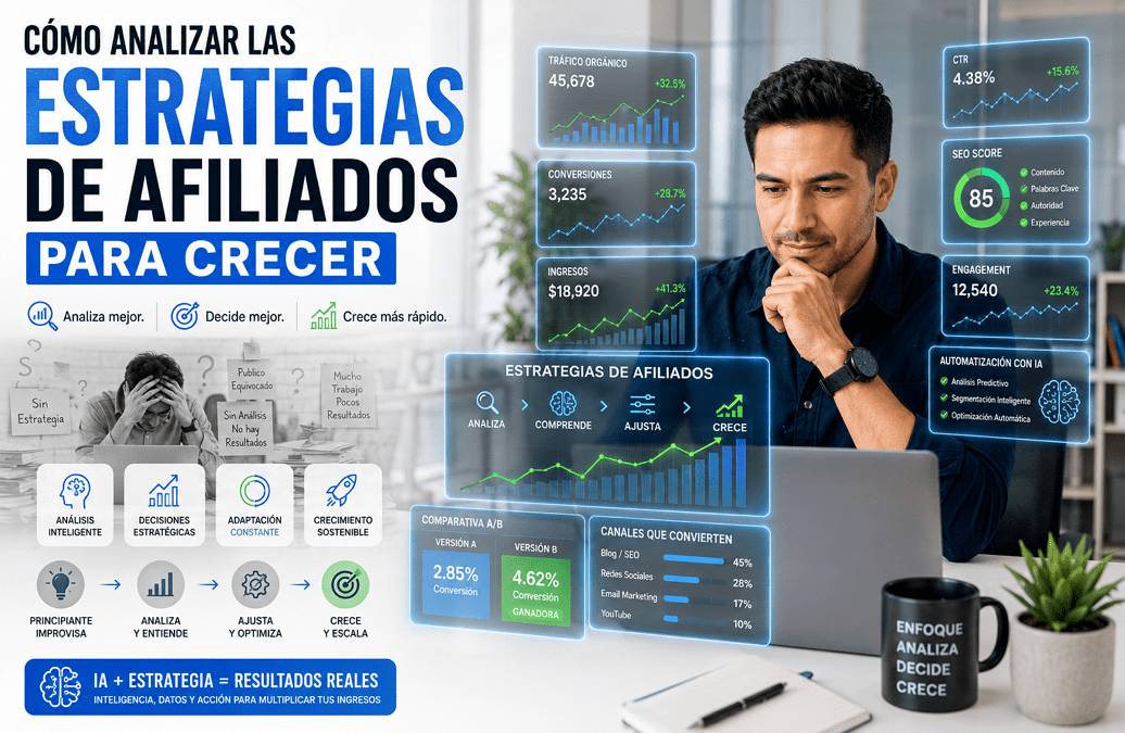 Cómo analizar las Estrategias de afiliados para Crecer